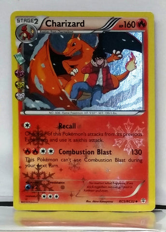 Charizard RC5/32 XY Generations Radiant Collection NM/M Holo Pokemon Card, CardboardandCoins.com