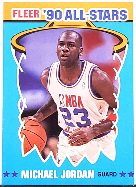 fleer 1990 michael jordan all star