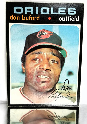 1971 Topps # 29 Don Buford, Outfield, Baltimore Orioles, NM+
