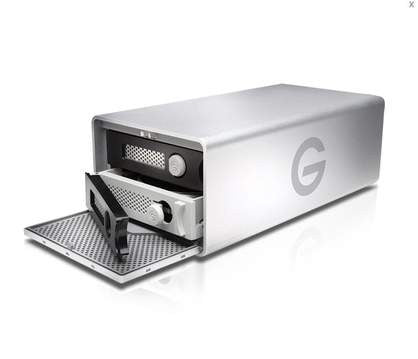 G-Technology-G-RAID Removable Drives Hardware RAID Enterprise Class Dual Thunderbolt 2 ports 12000 GB 12 TB, Empress #GT GR3R-12000, Mfr. #0G04093