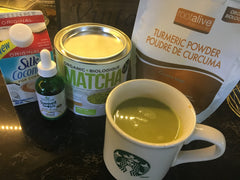 Anti-Inflammatory Clean Matcha Turmeric Latte