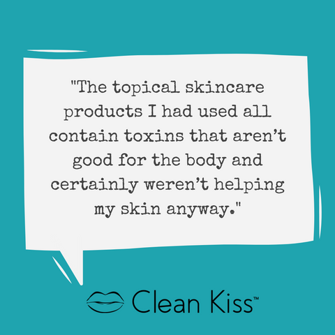 acne treatments contain toxins that are not good for skin or body