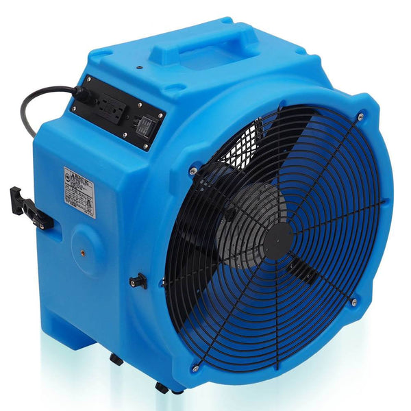 blue blower fan