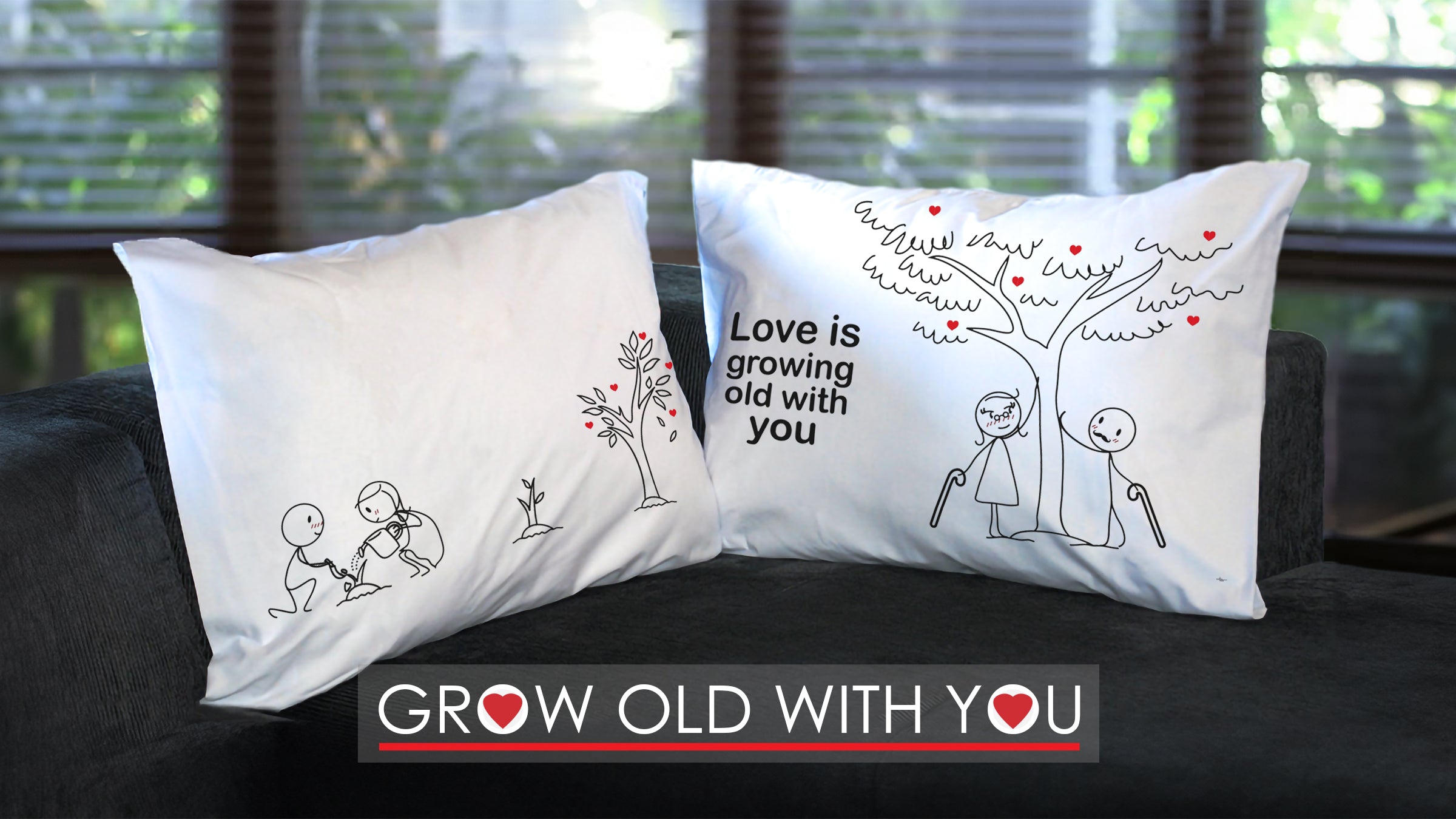 Grow Old With You Anniversary Gifts for Couples