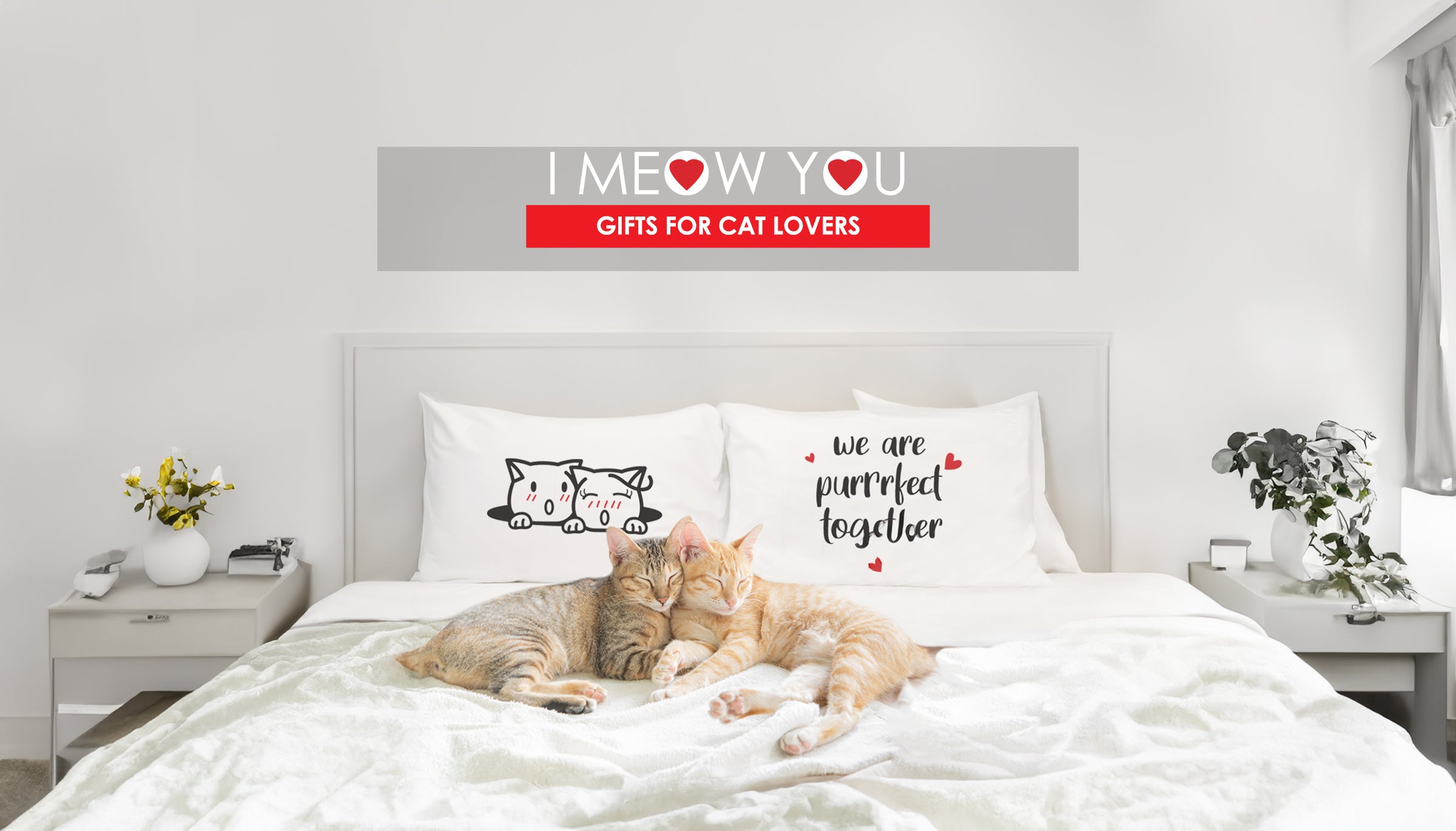 BoldLoft I Meow You Couple Gift : Cat-Themed Gifts for Couples and Cat Lovers