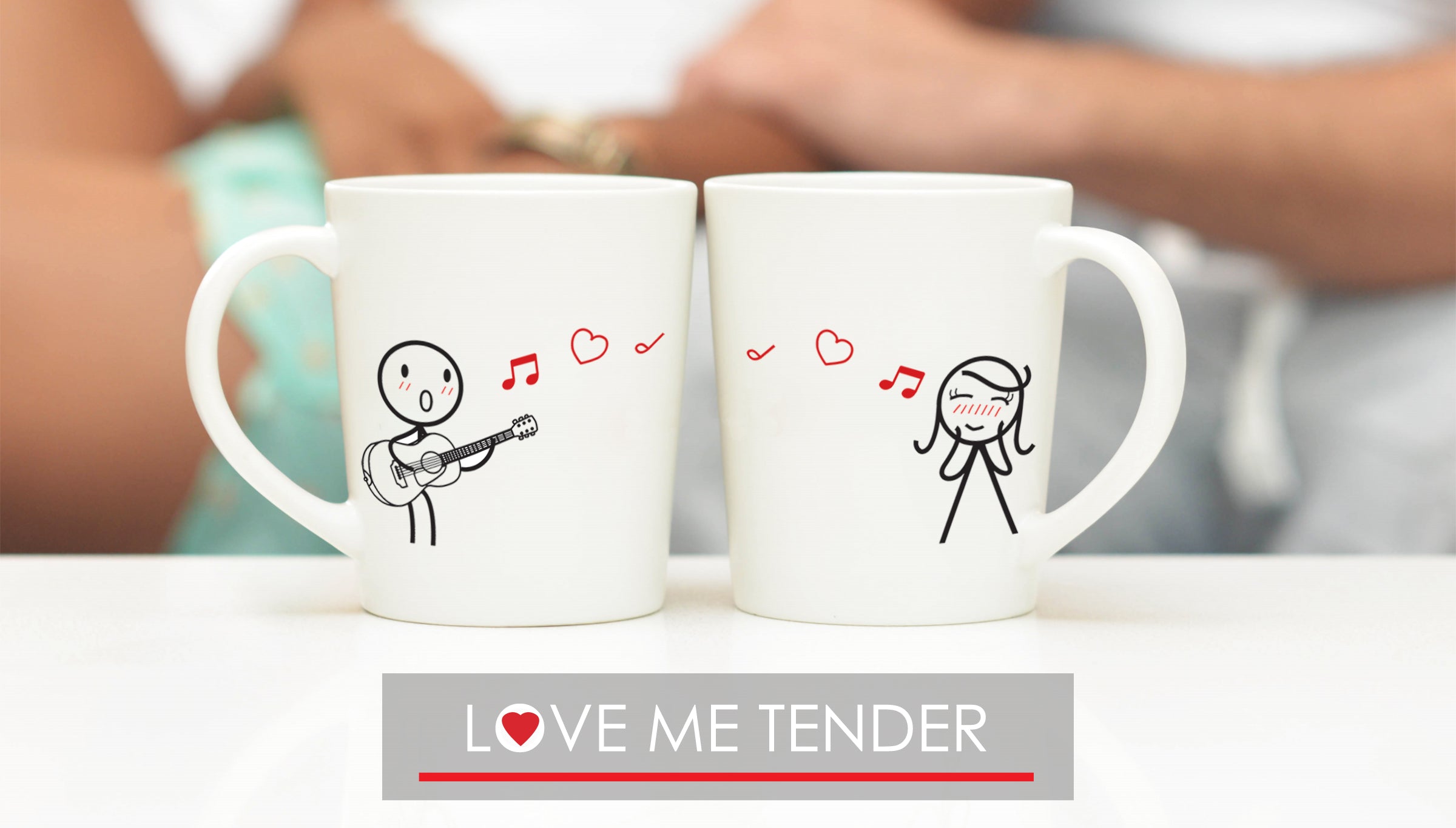 BoldLoft Say I Love You Couple Mugs