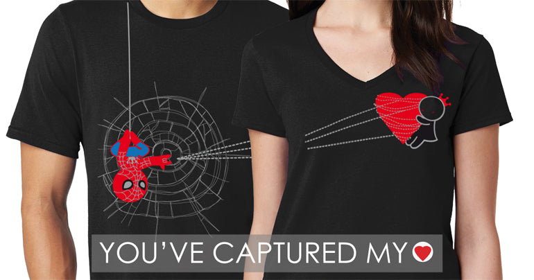 You've Captured My Heart Couple Shirts