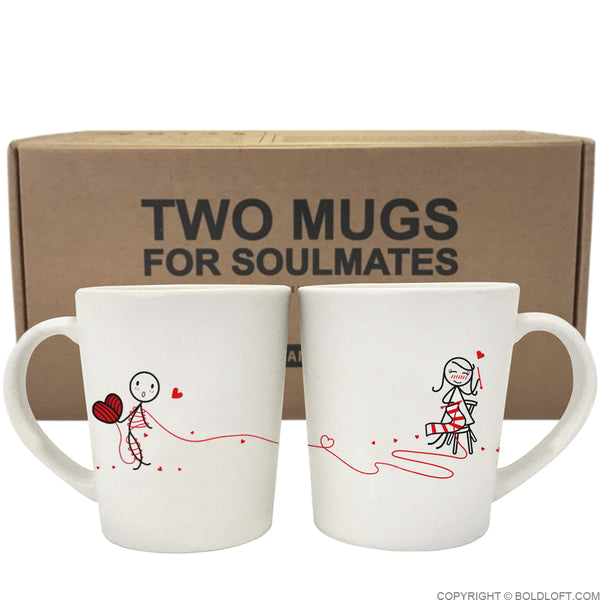 Love Ties Us Together™ Couple Mug Set
