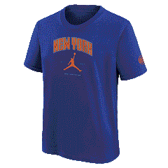 T-Shirt Enfant Jordan NBA Cities New York Knicks