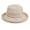 scala up turned brim cotton hat lc484 linen