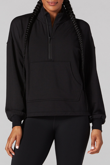 Tavi Noir Cozy Half Zip Sweatshirt