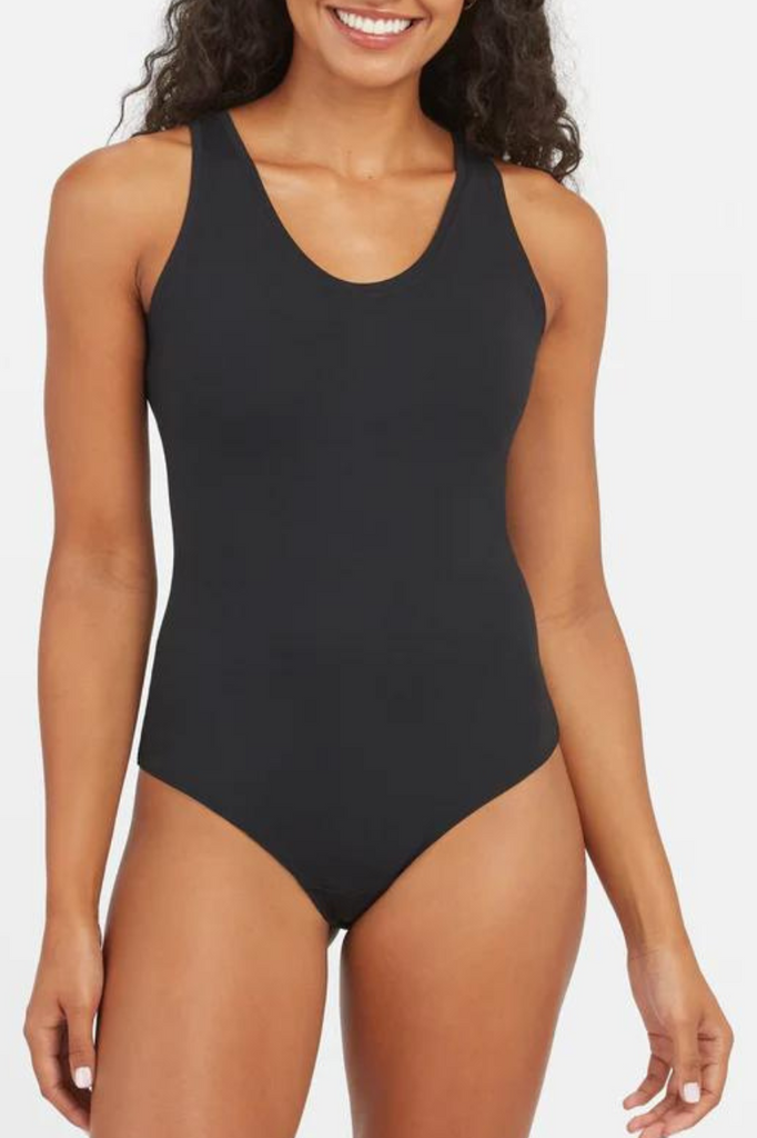 Spanx Suit Yourself Scoop Neck Tank Thong Bodysuit