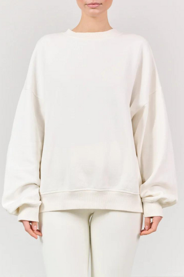 Lune Zane 100% Cotton Oversized Crew 