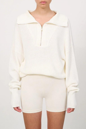 Lune Olivia Zip Sweater