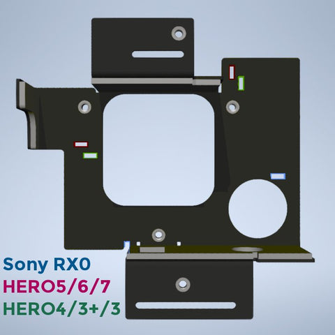 SolarX Main Camera Bracket