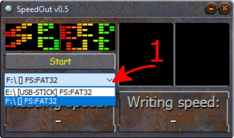 SpeedOut - sd card checker for PC's