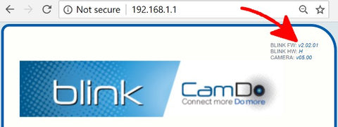 CamDo Solutions Blink Firmware