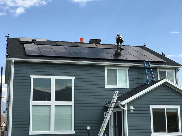 Solar Panel Installation Time Lapse