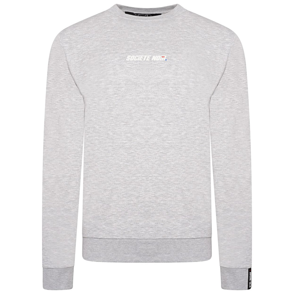LA VITESSE CREW | GREY MARL WHITE
