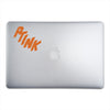 PTINK Sticker for MacBooks and Apple Devices On A 15-Inch Macbook Pro