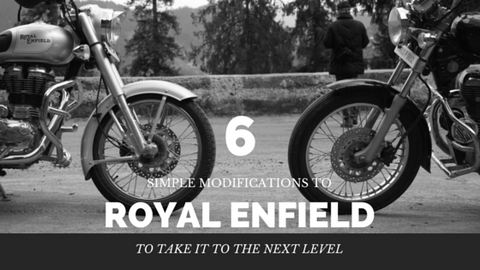 6 simple modifications to Royal Enfield to take it to the next level Trip Machine Company
