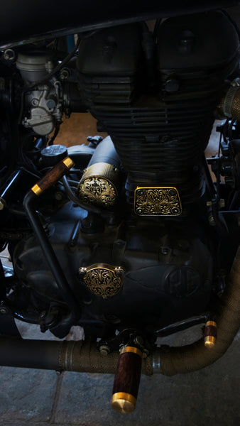Rajputana Custom Motorcycles Brass Kit for UCE Royal Enfield engine 