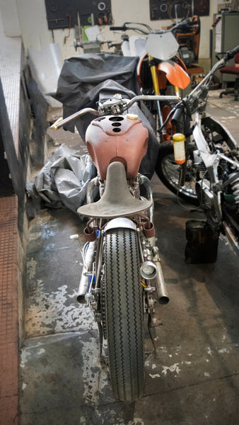 Custom Vintage Triumph Speed Twin by Rajputana Custom Motorcycles Jaipur