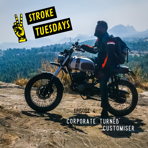 Two Stoke Tuesdays E04 2000 Yamaha RX 135 Corporate Turned Customiser Trip Machine Company