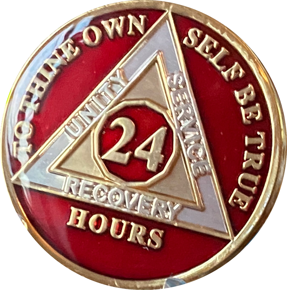 24-hours-aa-medallion-metallic-red-color-tri-plate-sobriety-chip