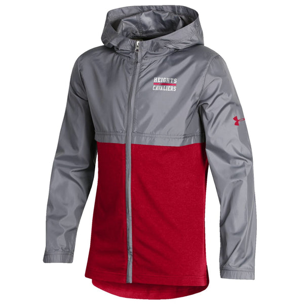 under armour jacket red