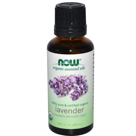 NOW Certified Organic Lavender Essential Oil - 1 oz