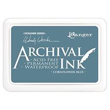 Archival Ink Pad CORNFLOWER BLUE