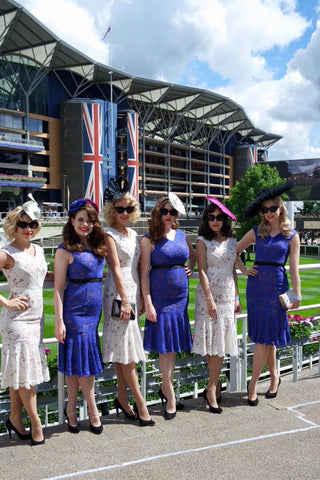 The Tootsie Rollers in The Season Hats at Royal Ascot 2016