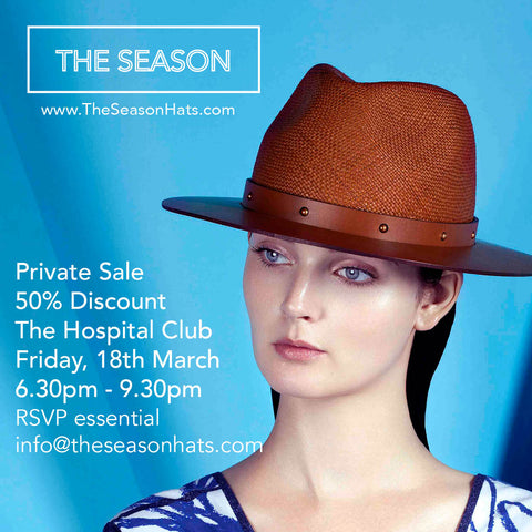 The Season Hats Private Sale March 2016