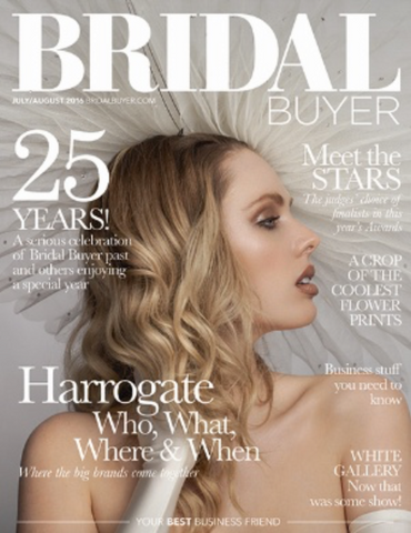 The Season  Hats cover of Bridal Buyer Magazine