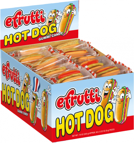 Efruitti Mini Hot Dogs Candy Floss Land