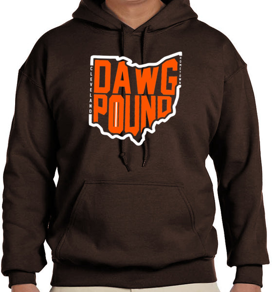 dawg pound orange hoodie