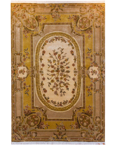 Indo S03 Beige - 6" x 9" (183cm x 274cm)