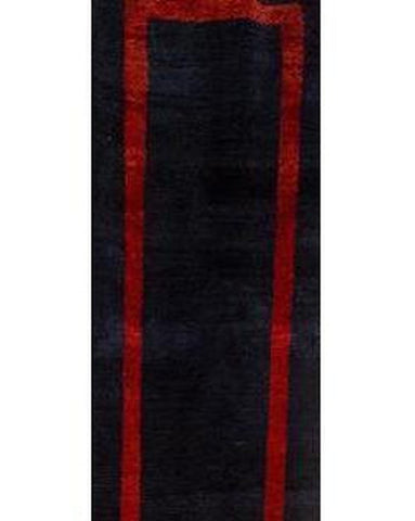 Gabbeh 108 Blue/Red Runner - 2'6" x 9'5" (75cm x 288cm)