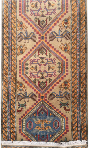 Kashan - 2'6" x 9'9" (75cm x 296cm)