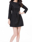 CUTE SHOW BODY LONG SLEEVE FLOWER