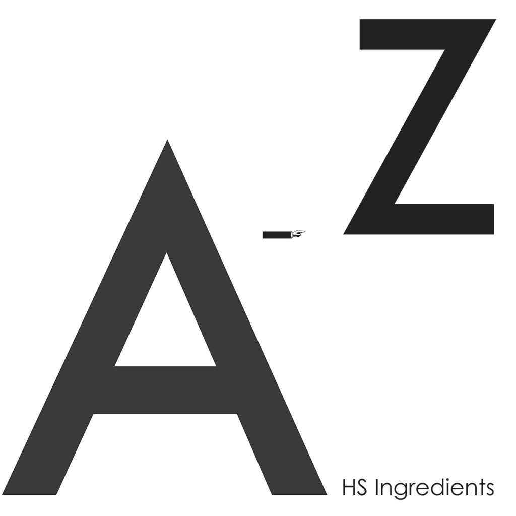 A-Z Ingredients Text Post | HydroSkinCare 