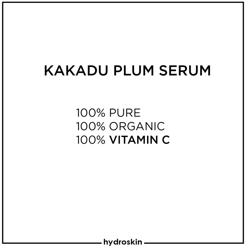 Kakadu Plum Text Graphic | HydroSkinCare