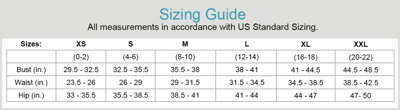 Sizing Chart