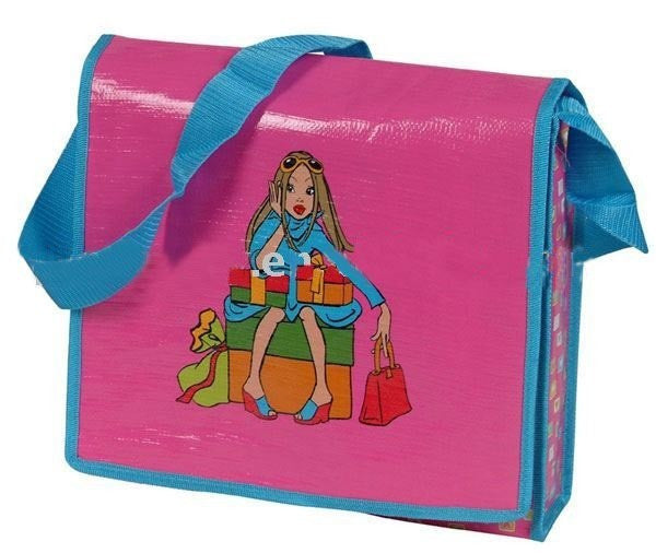 Non Woven Laminated - Messanger Tote with Flap NWL151