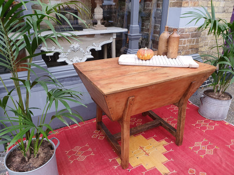 french dough table or trough