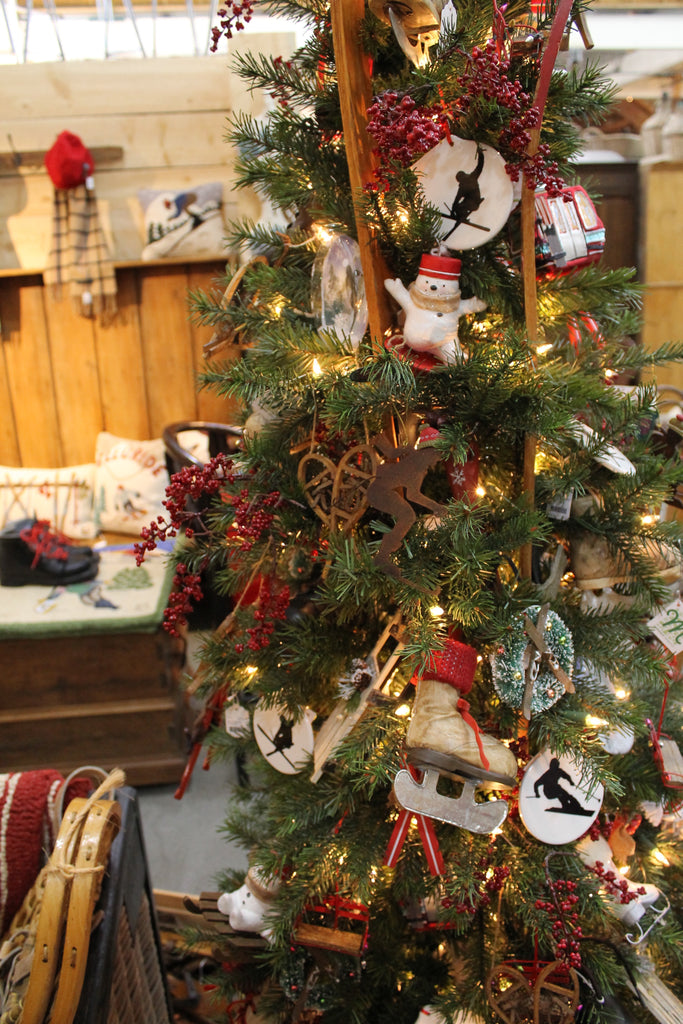 Christmas tree ornaments - Ski Country Antiques