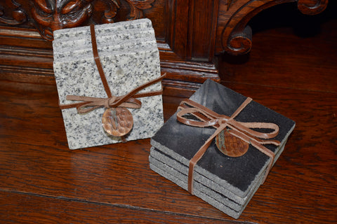 gift idea for grandpa - granite coasters