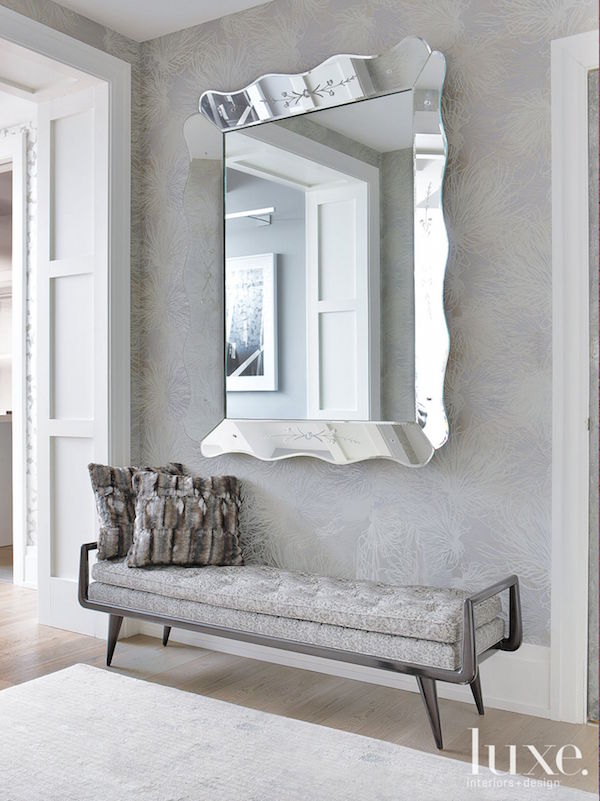 Decorating with antique mirrors