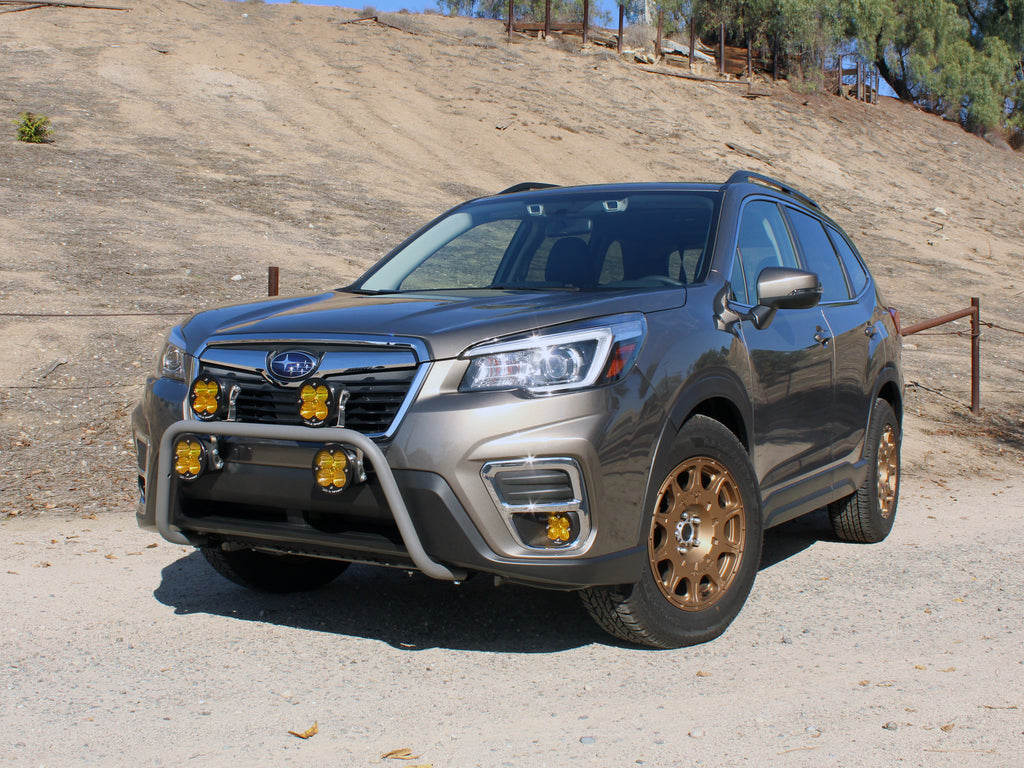 subaru forester rally light bar